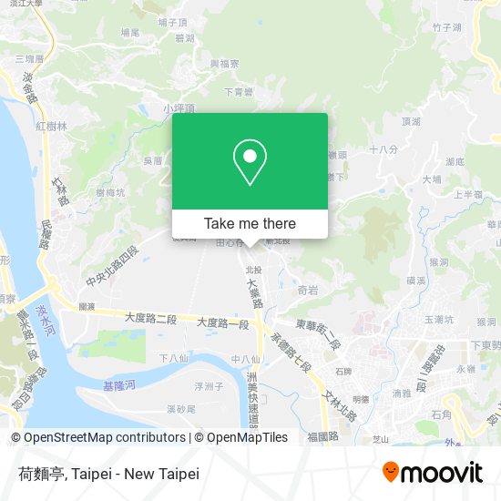 荷麵亭 map