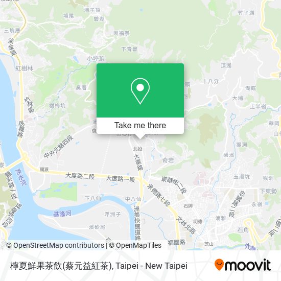檸夏鮮果茶飲(蔡元益紅茶) map