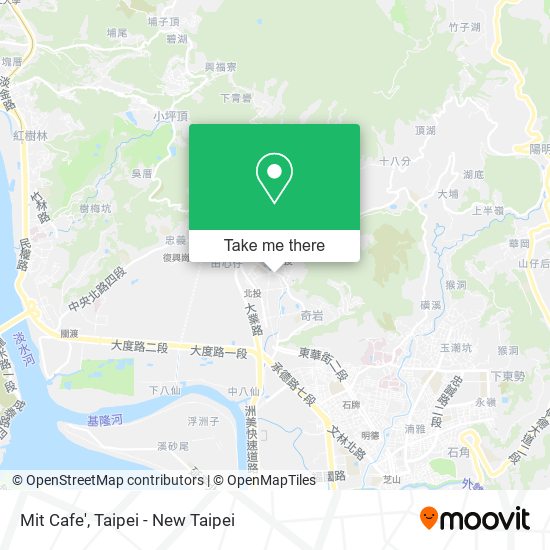 Mit Cafe' map