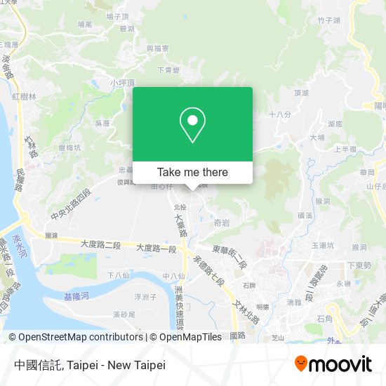 中國信託 map