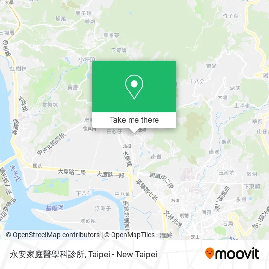 永安家庭醫學科診所地圖