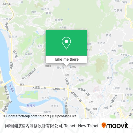 爾雅國際室內裝修設計有限公司 map