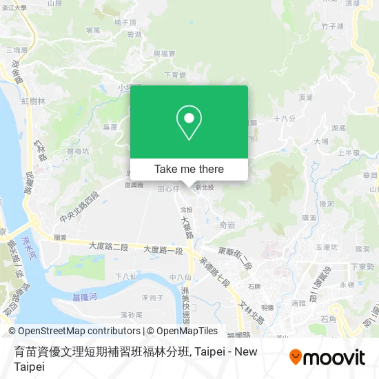 育苗資優文理短期補習班福林分班 map