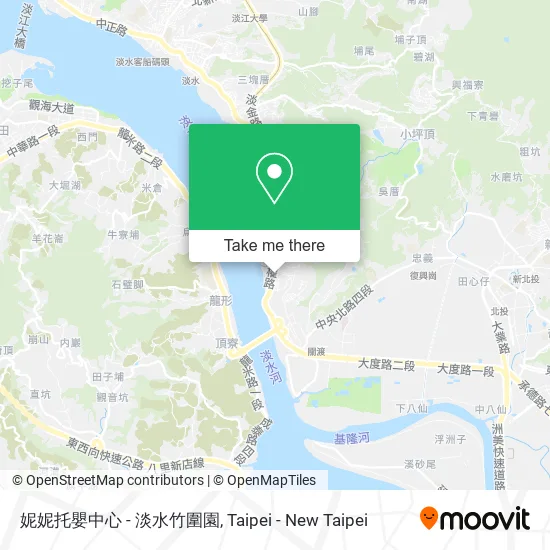 妮妮托嬰中心 - 淡水竹圍園 map