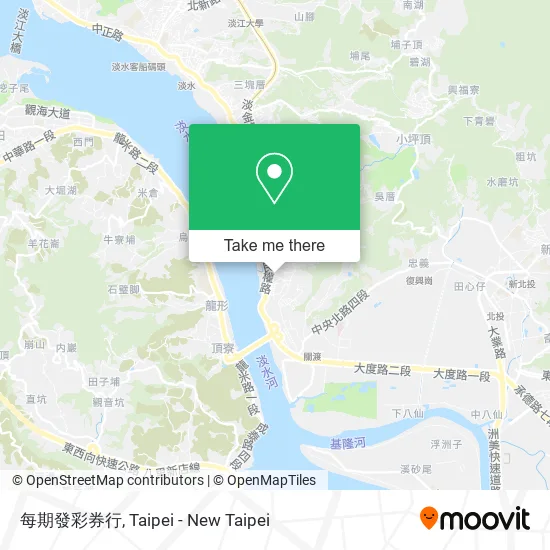 每期發彩券行 map