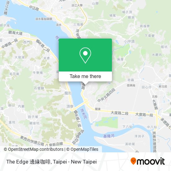 The Edge 邊緣咖啡 map