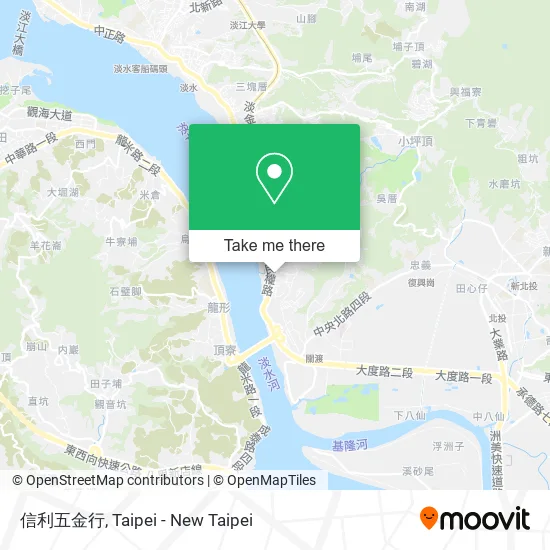 信利五金行 map
