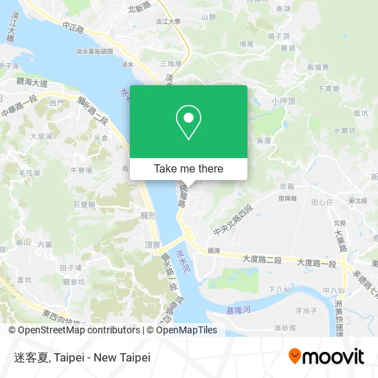 迷客夏 map
