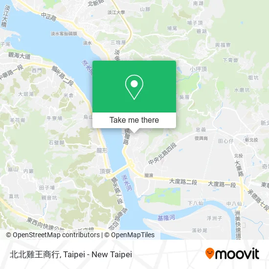 北北雞王商行 map