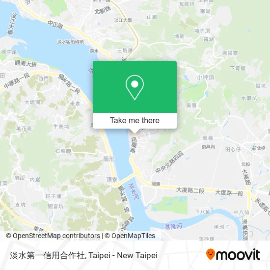 淡水第一信用合作社 map