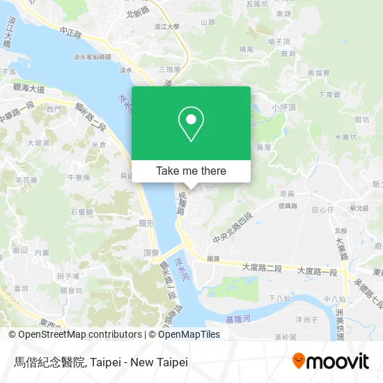 馬偕紀念醫院 map