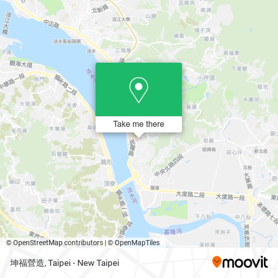 坤福營造 map