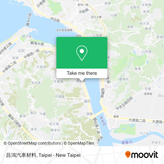 昌鴻汽車材料 map