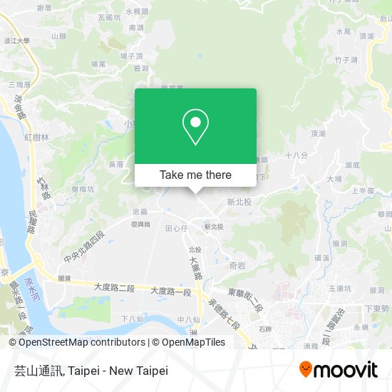 芸山通訊 map