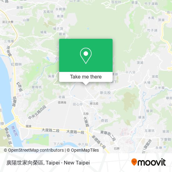廣陽世家向榮區 map
