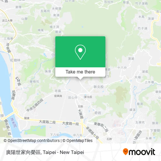 廣陽世家向榮區 map