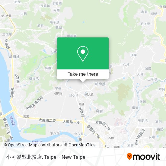 小可髮型北投店 map