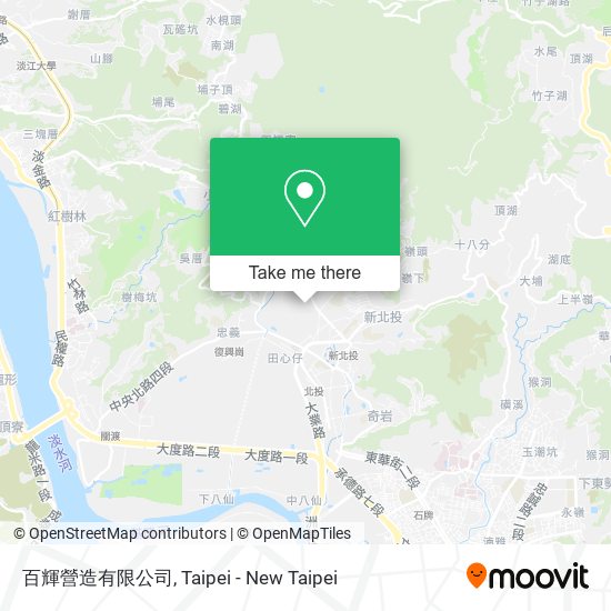 百輝營造有限公司地圖