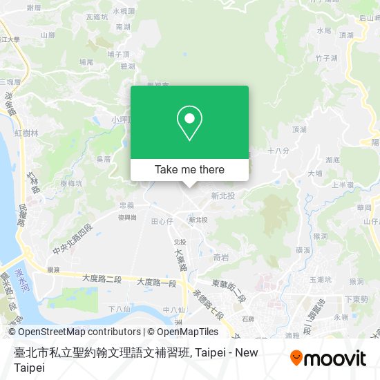 臺北市私立聖約翰文理語文補習班 map