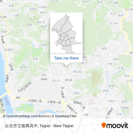 台北市立復興高中 map