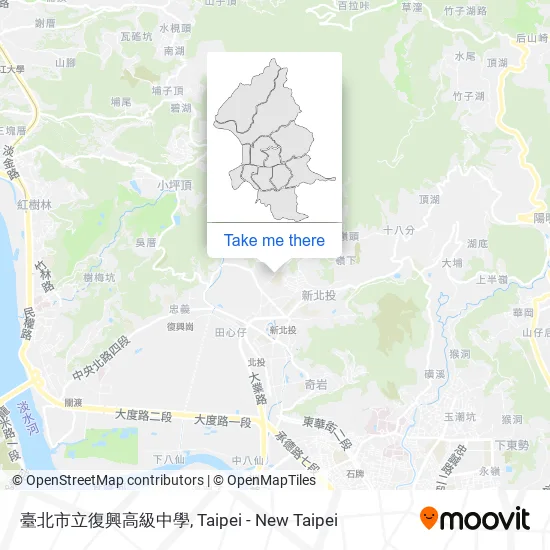 臺北市立復興高級中學 map