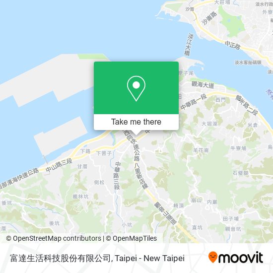 富達生活科技股份有限公司 map