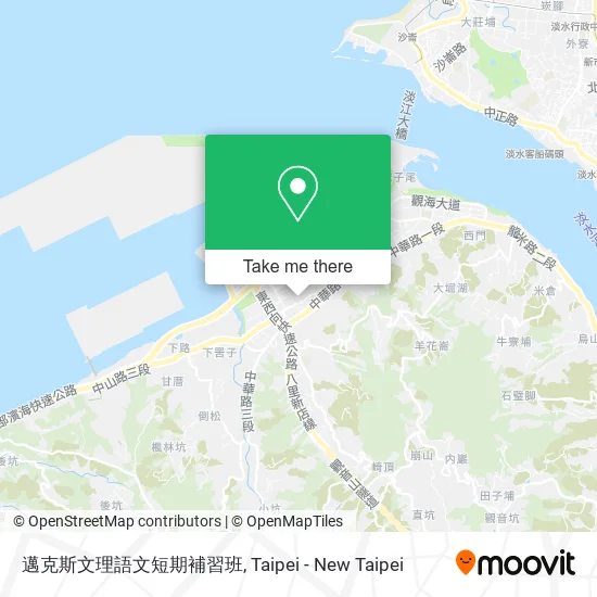 邁克斯文理語文短期補習班 map