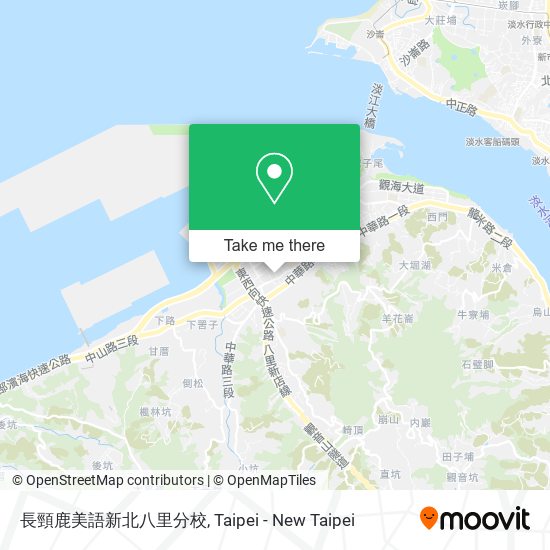 長頸鹿美語新北八里分校 map