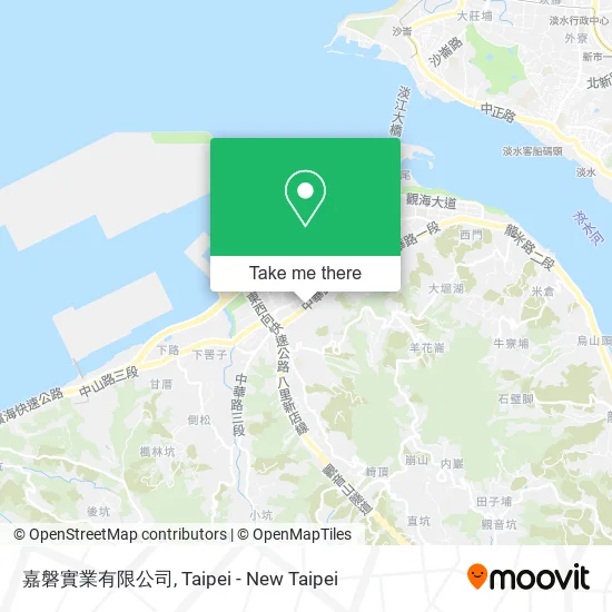 嘉磐實業有限公司 map