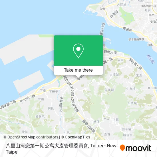 八里山河戀第一期公寓大廈管理委員會 map