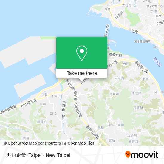 杰迪企業地圖