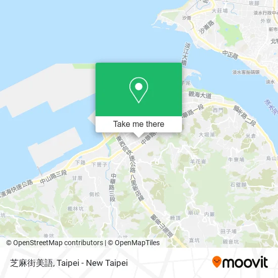芝麻街美語地圖