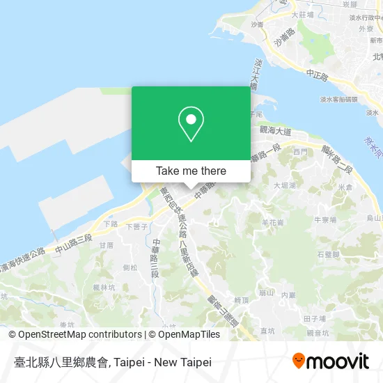 臺北縣八里鄉農會 map