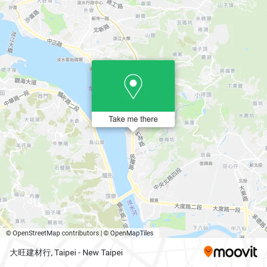 大旺建材行 map