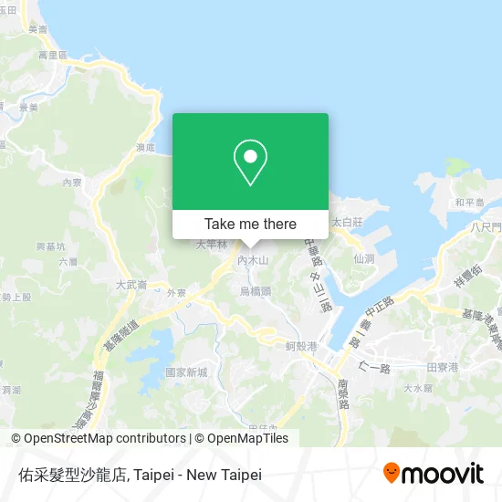 佑采髮型沙龍店地圖