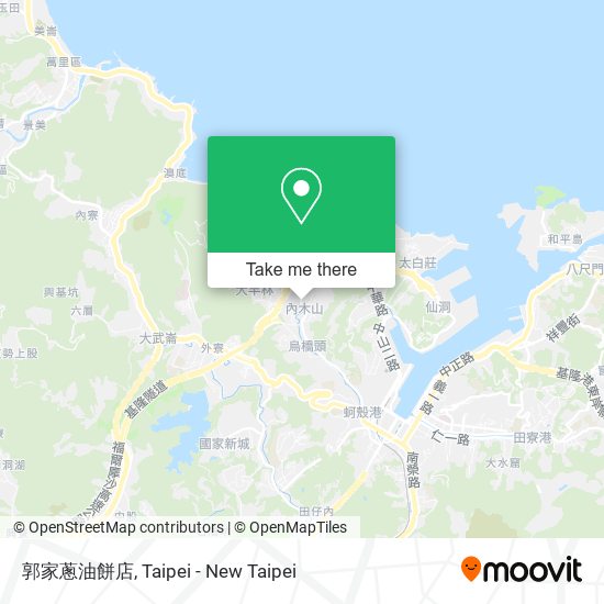 郭家蔥油餅店 map