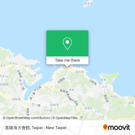 基隆海大會館 map