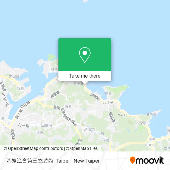 基隆漁會第三悠遊館地圖