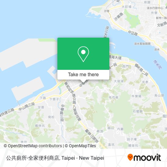 公共廁所-全家便利商店 map