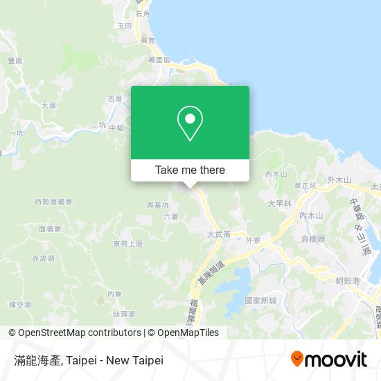 滿龍海產 map