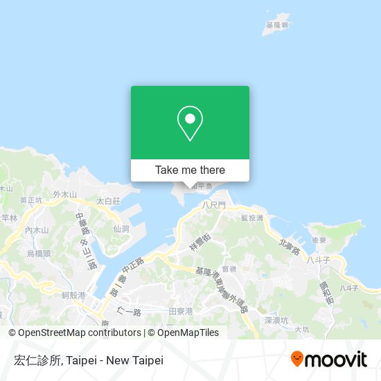 宏仁診所 map