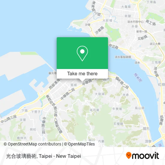 光合玻璃藝術地圖