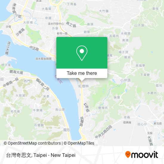 台灣奇思文地圖
