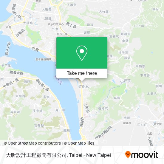 大昕設計工程顧問有限公司 map