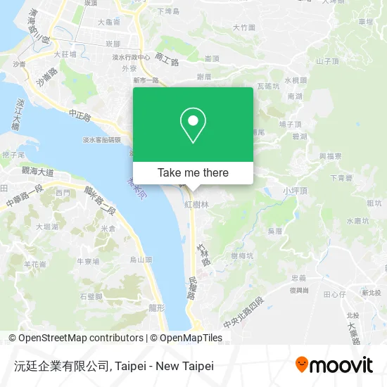 沅廷企業有限公司 map