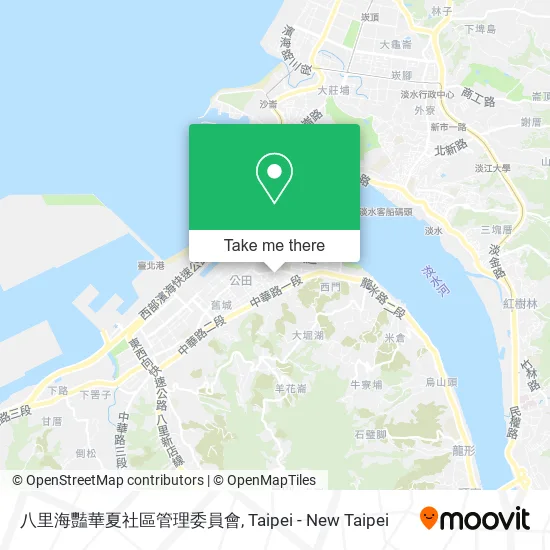 八里海豔華夏社區管理委員會地圖