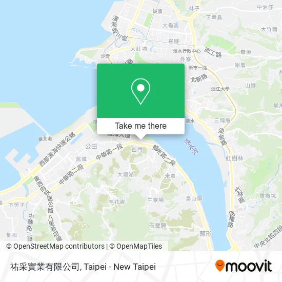 祐采實業有限公司 map