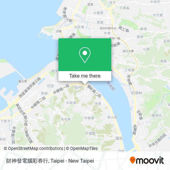 財神發電腦彩券行 map