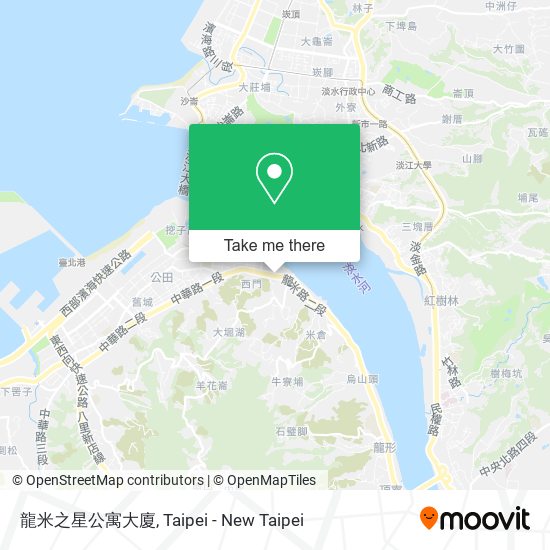 龍米之星公寓大廈地圖
