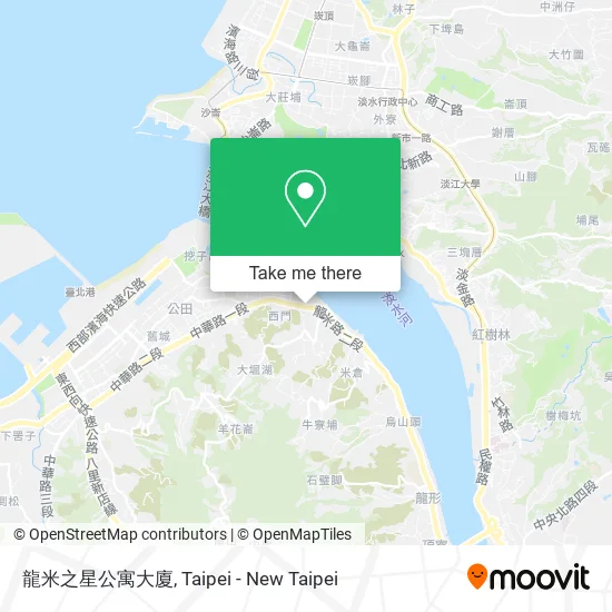 龍米之星公寓大廈地圖